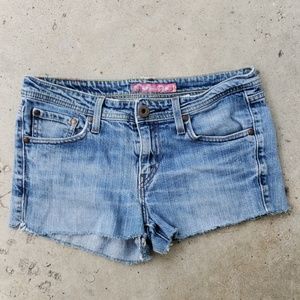 Levi denim shorts